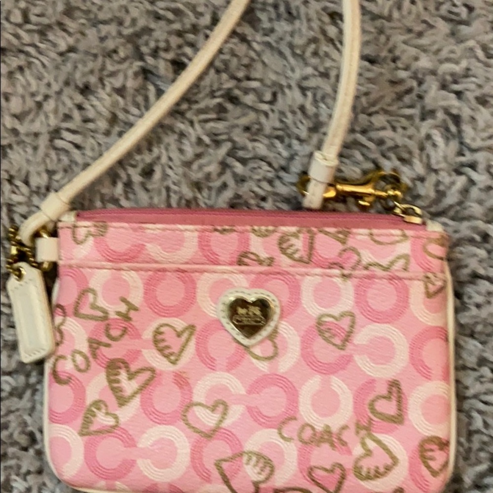 Coach wristlet
